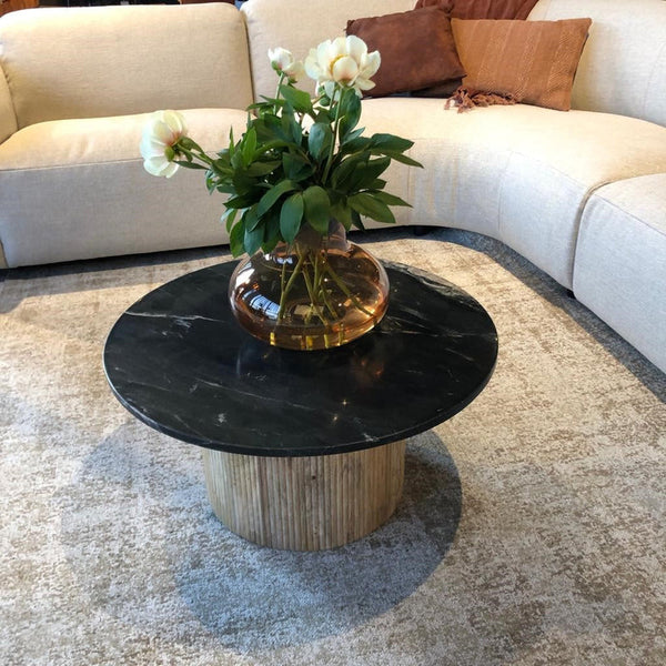 Nova marmeren salontafel – Zwart