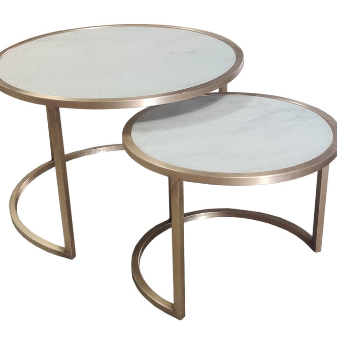 Jamie marmeren salontafel set van 2 Livingfurn