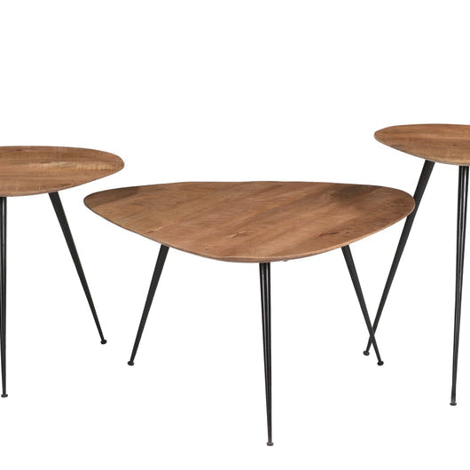 Loua organische salontafel set van 3 Livingfurn