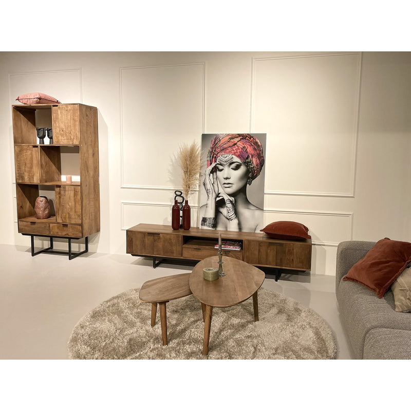 Xavier organische salontafel set van 2 Livingfurn