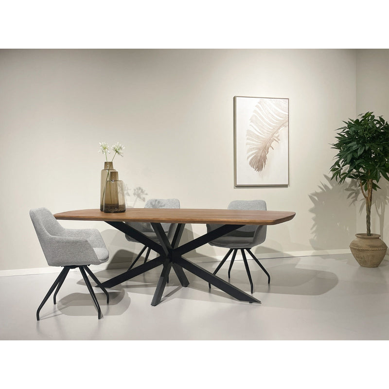 Jesper Deens ovale eettafel naturel Livingfurn