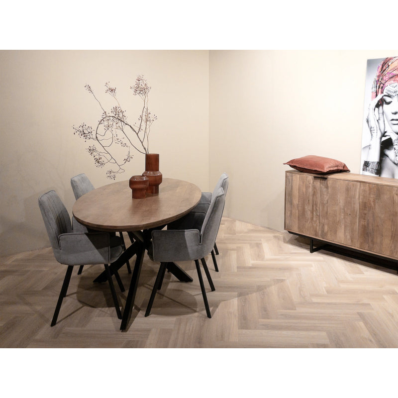 Jesper ovale eettafel Livingfurn