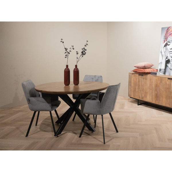 Jesper ronde eettafel – Naturel