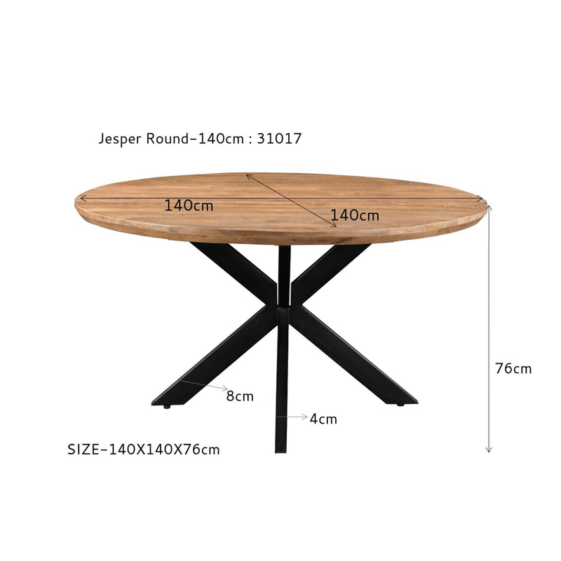 Jesper ronde eettafel Livingfurn