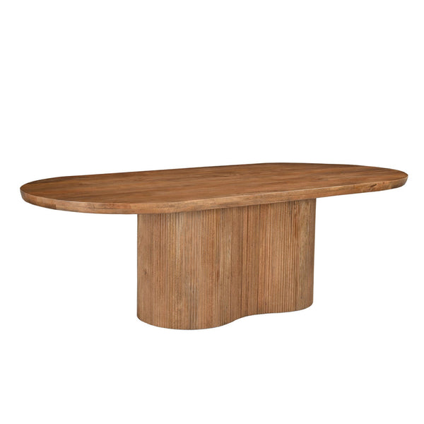 Sevilla ovale eettafel – Naturel