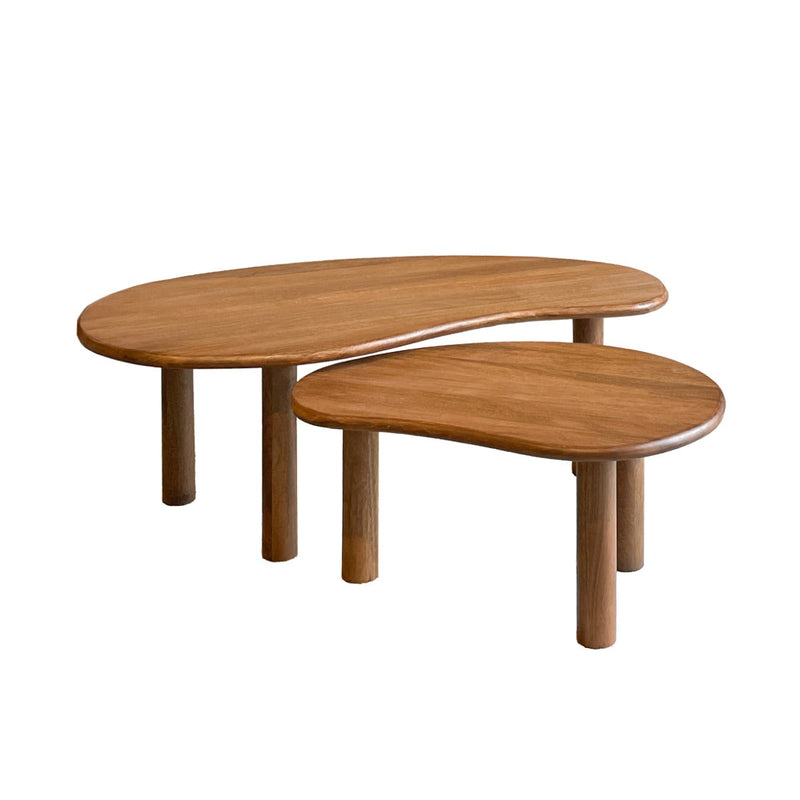 Nubi organische salontafel set van 2 Livingfurn