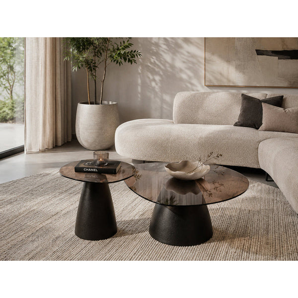 Mylon organische salontafel – Bruin