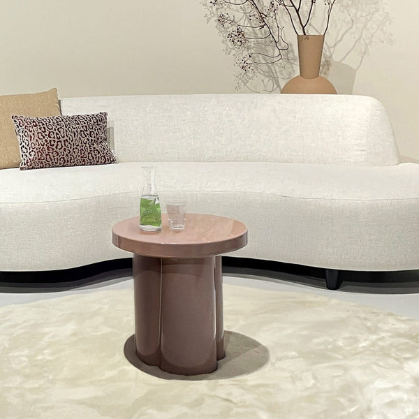 Noa ronde salontafel – Vintage roze