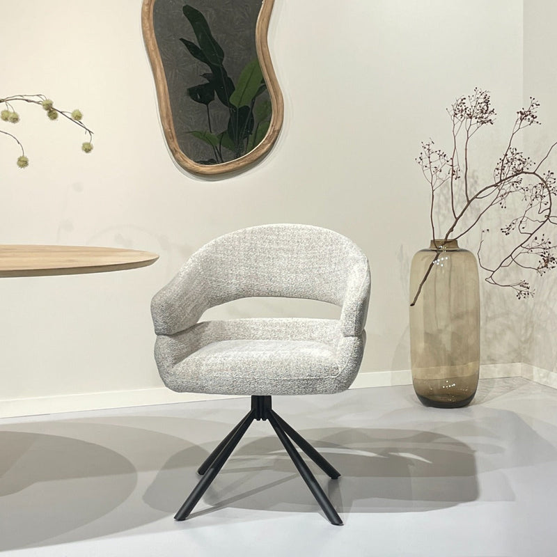 Linn draaibare eetkamerstoel Livingfurn