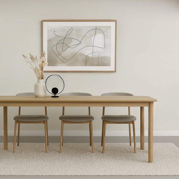 Tobago eettafel – Naturel