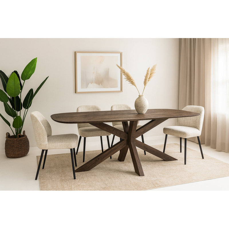 Lissabon ovale eettafel Livingfurn
