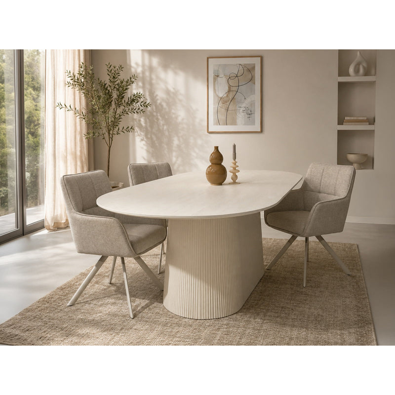 Patrice ovale eettafel Livingfurn