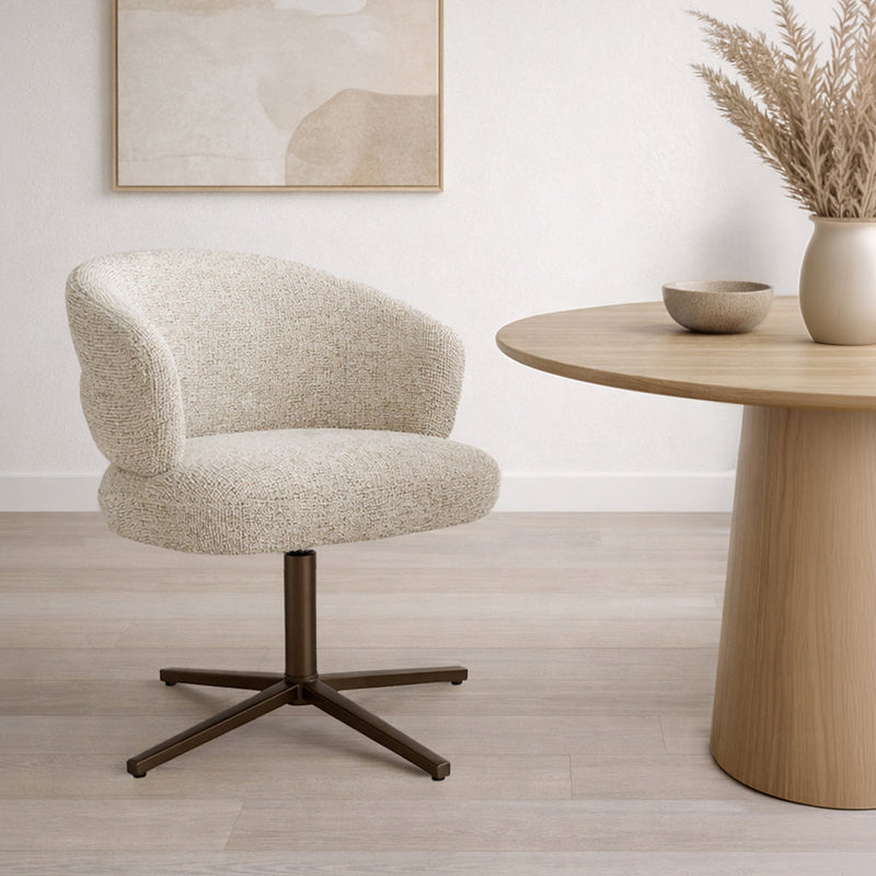 Blake draaibare eetkamerstoel Livingfurn