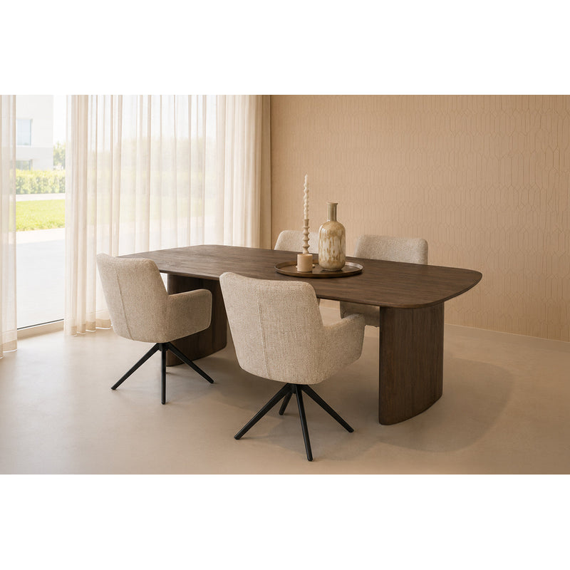 Tyler ovale eettafel Livingfurn