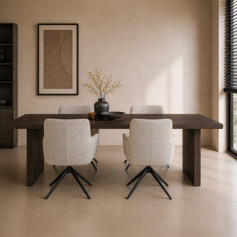 Firato Basalt eettafel Livingfurn
