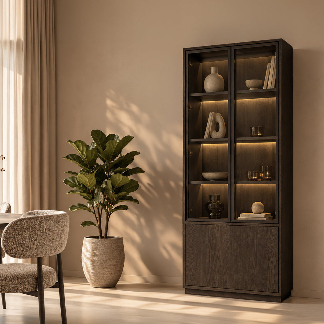 Lyon Basalt vitrinekast Livingfurn