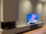 TV-meubel met haard