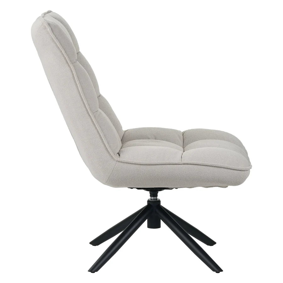 Fauteuil Teddy beige Houtenmeubelshop
