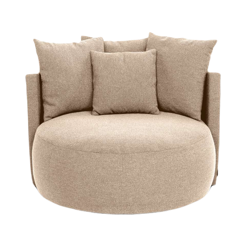 Fauteuil Pastille lounge 114cm Houtenmeubelshop