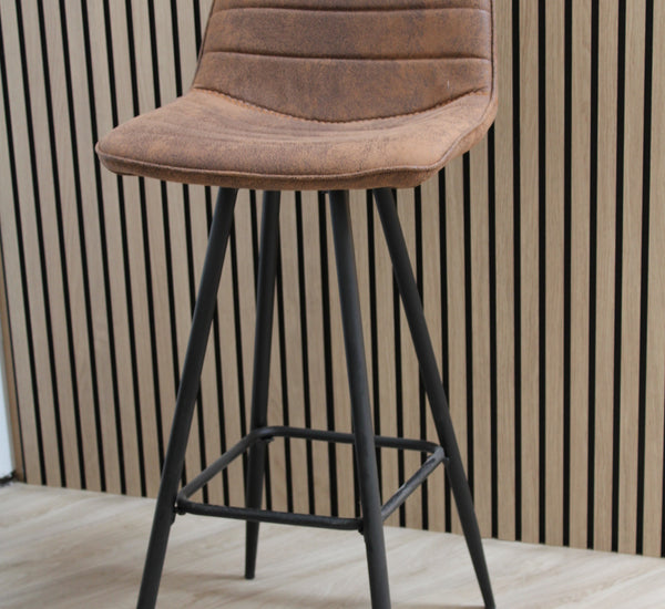 Showroommodel Barkruk Brussel Cognac