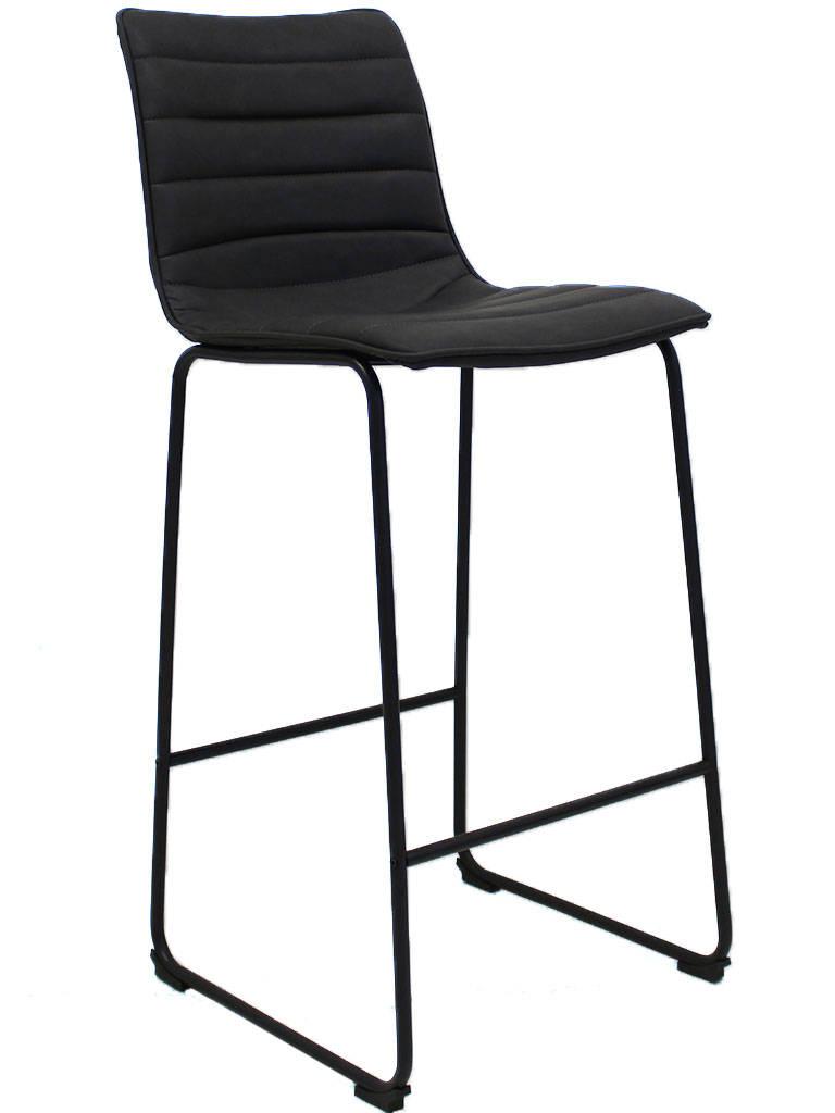 Barkruk Milaan Antraciet - Houtenmeubelshop