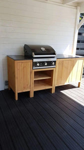 Buitenkeuken Oak — Gelakt - Houtenmeubelshop