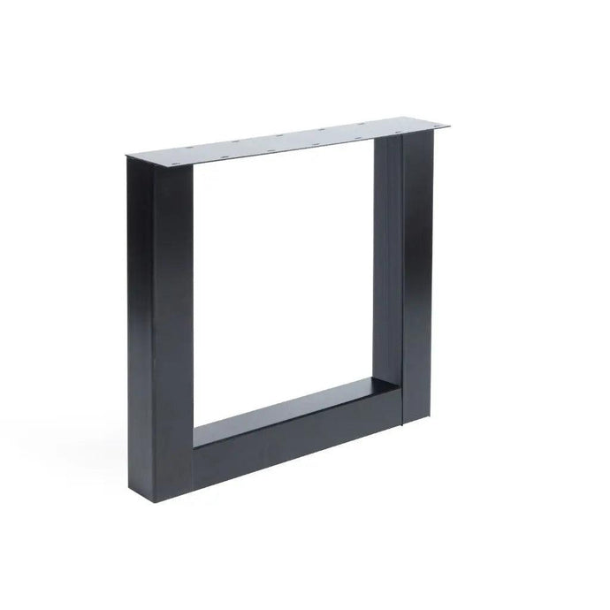 Eettafel U-poten set van 2 poten gepoedercoat - Houtenmeubelshop