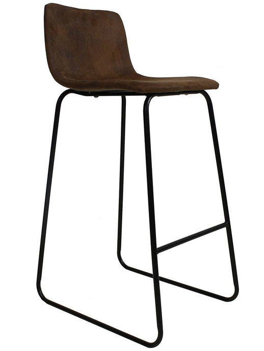 Barkruk Berlin bruin - Houtenmeubelshop