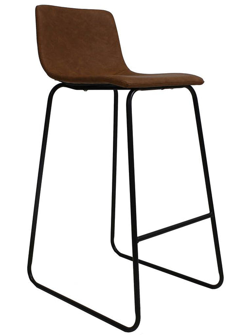 Barkruk Berlin Cognac - Houtenmeubelshop