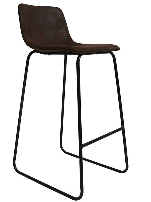 Barkruk Berlin Donkerbruin - Houtenmeubelshop