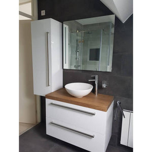 Wastafelblad eiken  — 100 cm - Houtenmeubelshop