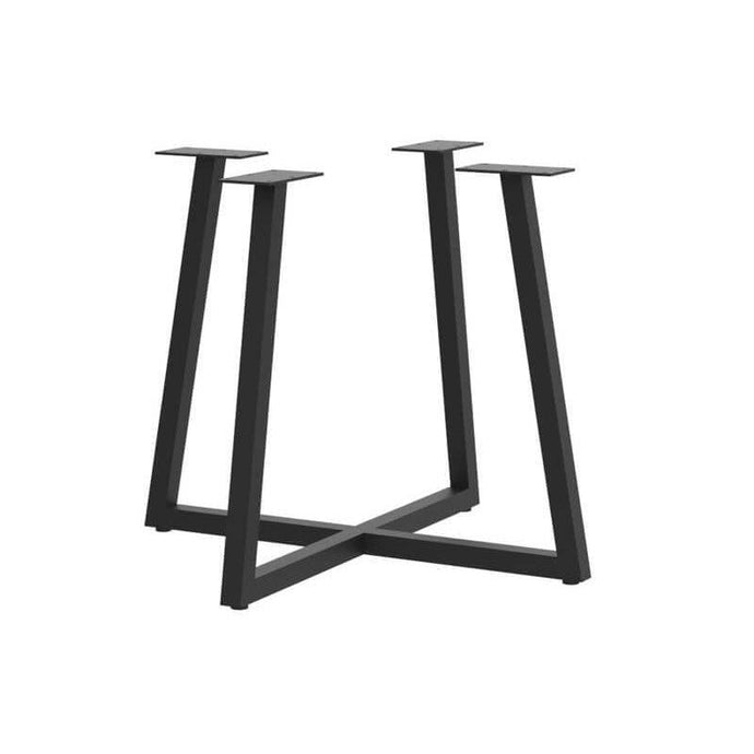 Stalen frame dubbel gepoedercoat Houtenmeubelshop
