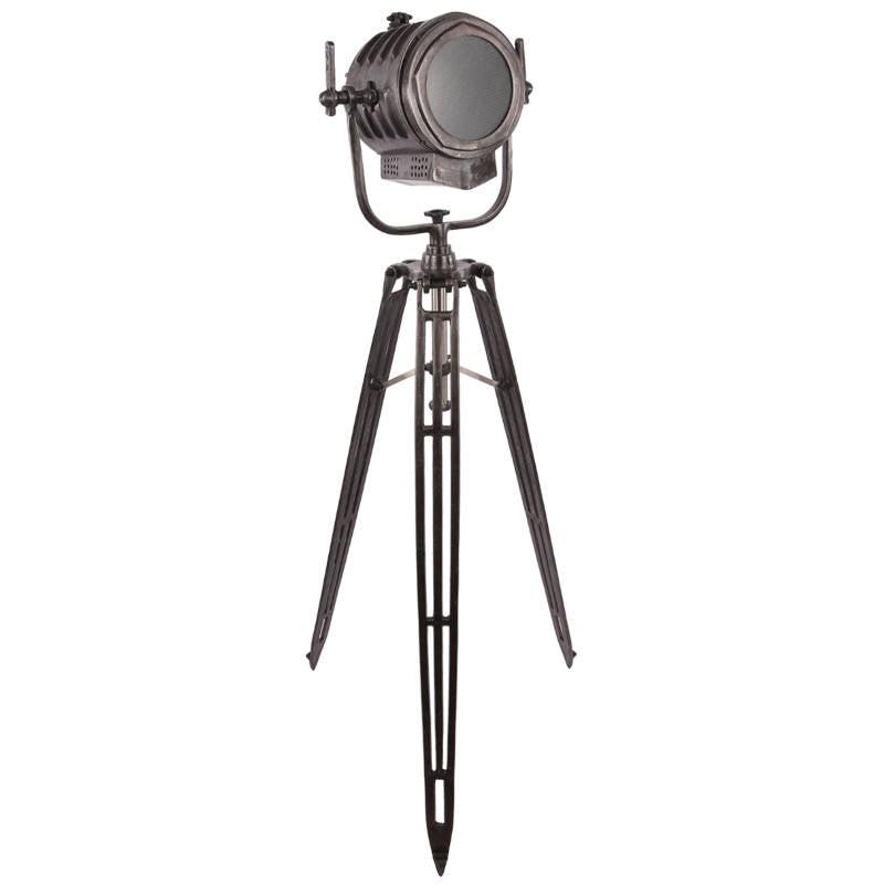 Industriële vloerlamp - Houtenmeubelshop