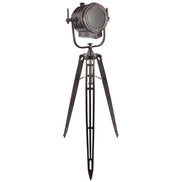 Industriële vloerlamp - Houtenmeubelshop