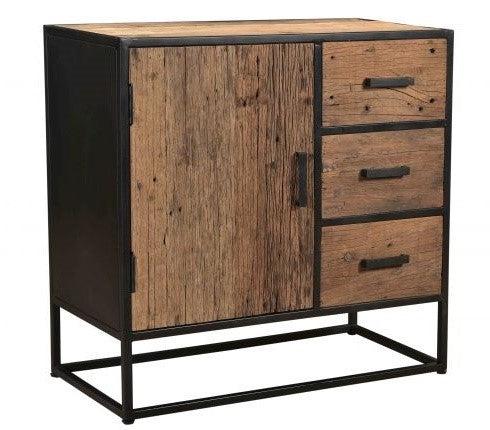 Dressoir Mangohout New York met 3 lades Houtenmeubelshop